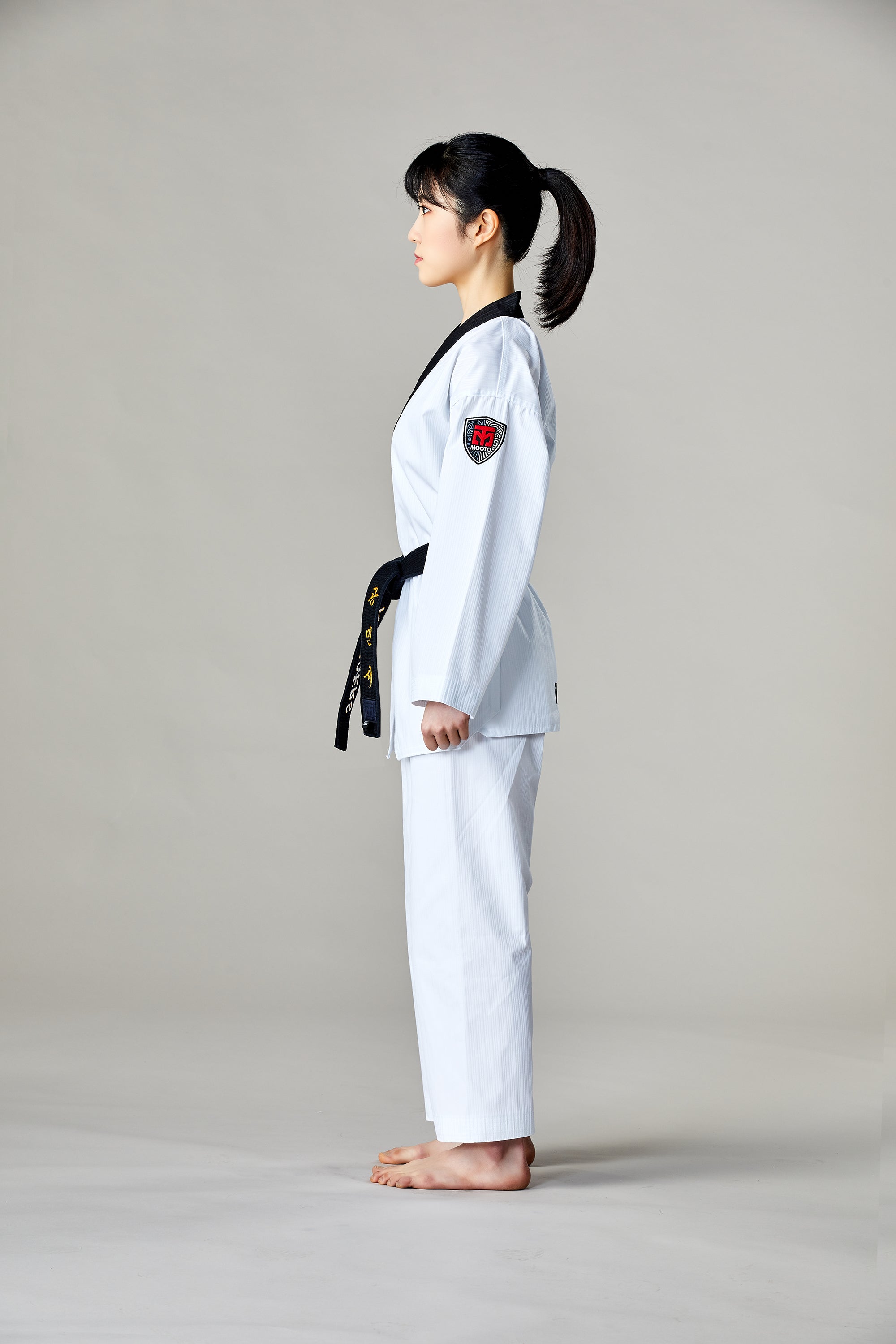 Mooto Basic 5 Standard Uniform (Black-Neck)