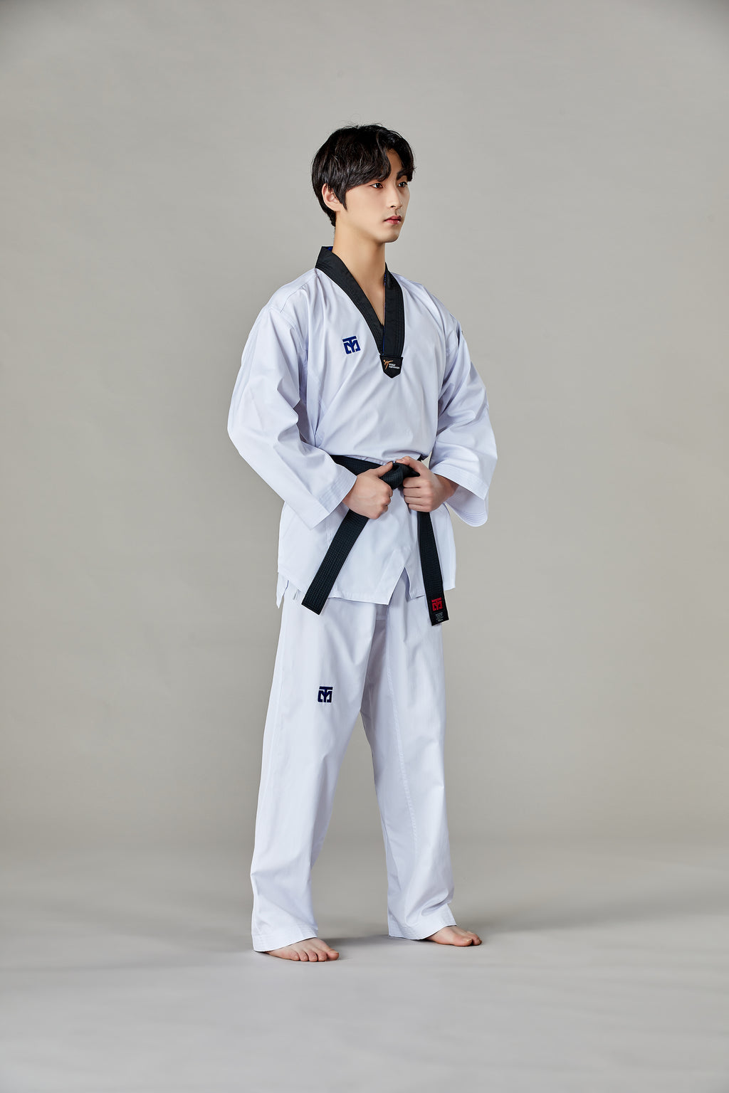 Mooto Extera 6 Kyorugi Uniform (Black-Neck)